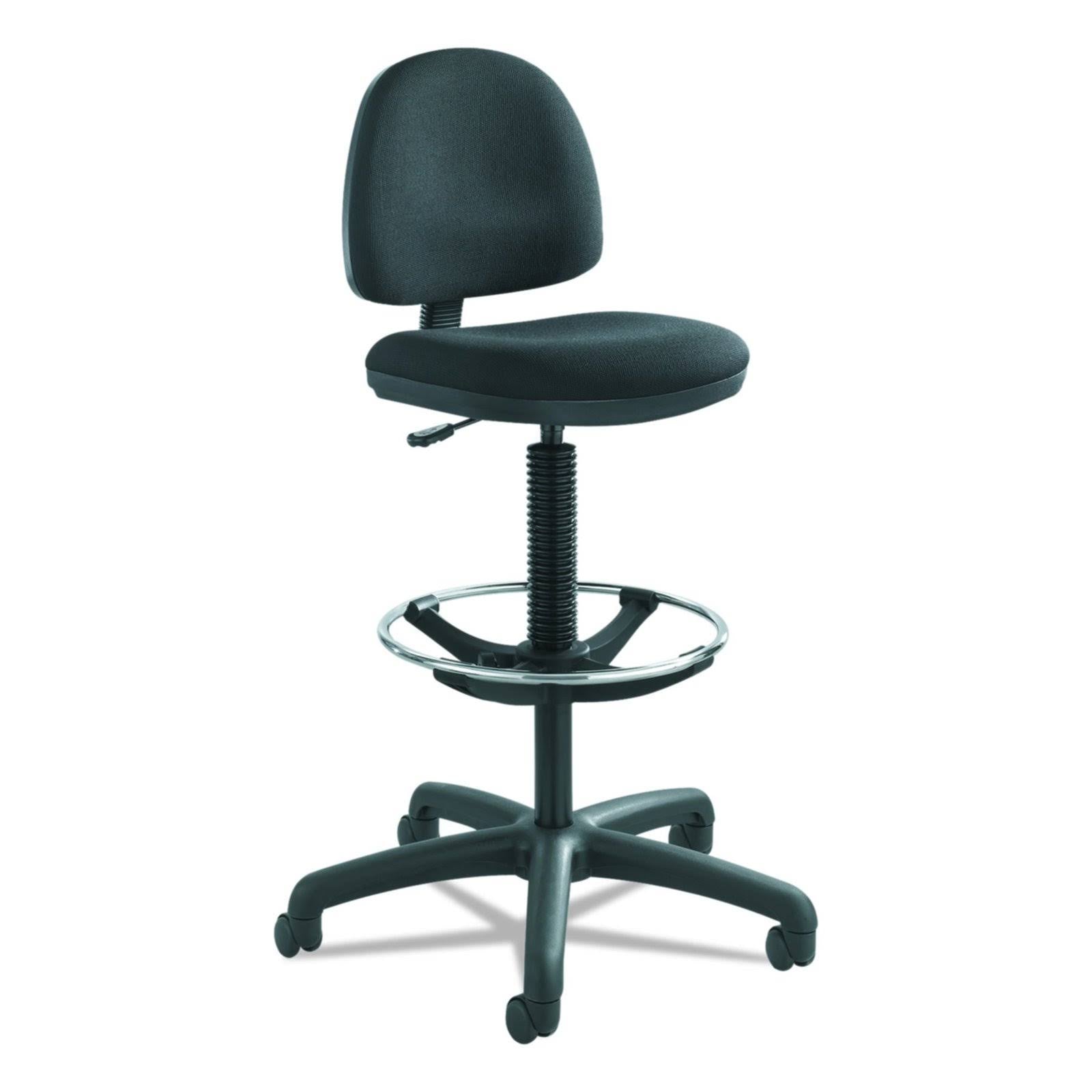 Black Extended Height Chair with Footring C88674
