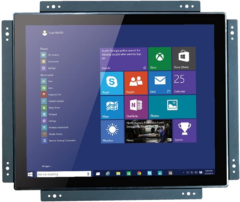 17 Inch Open Frame Touch Screen Monitor with VESA Mounting Bracket I751