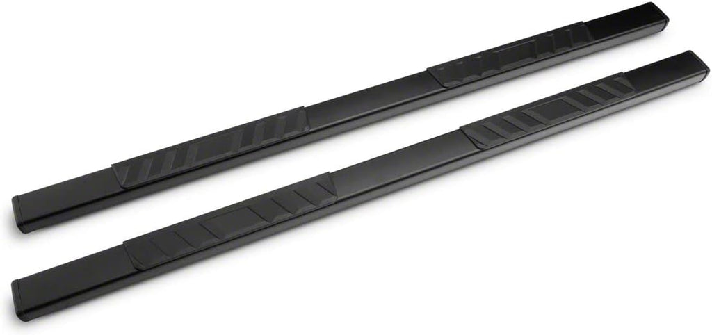 Black Steel Side Step Bars M2788