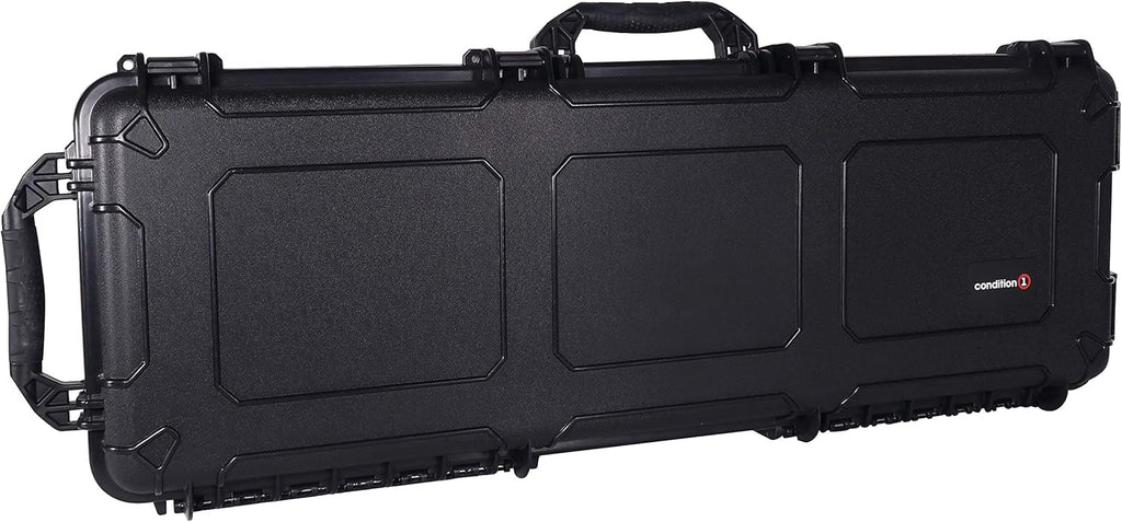 Black Tactical Rifle Case with Foam I553