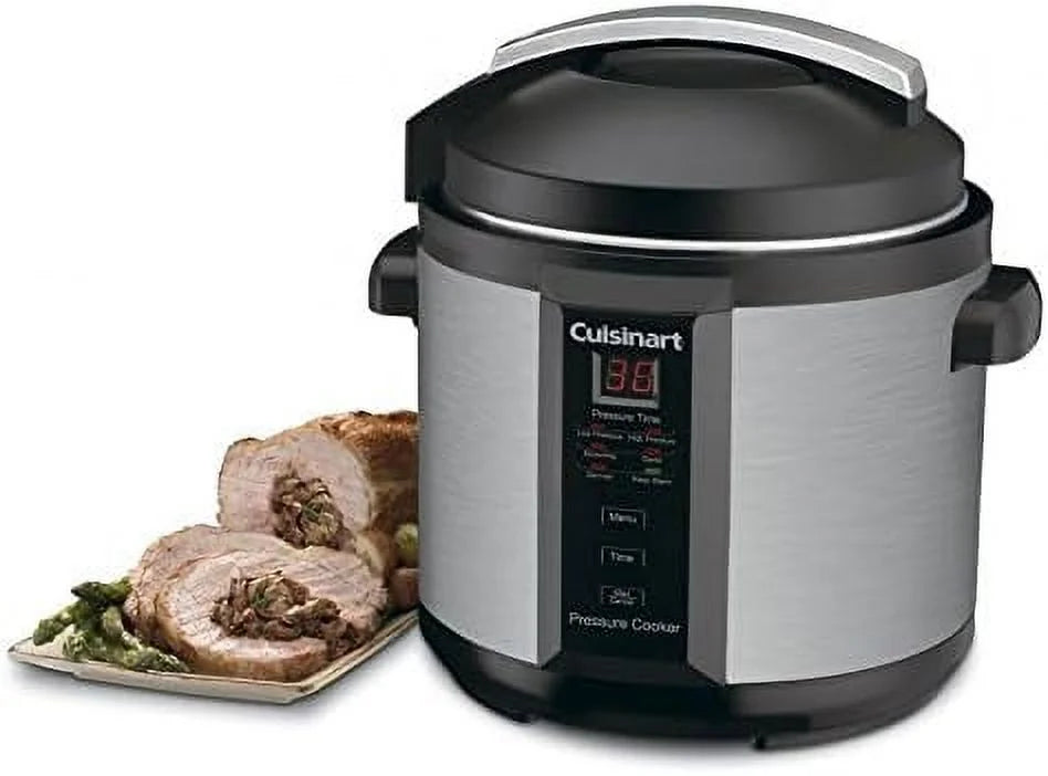 6 Quart 1000 Watt Electric Pressure Cooker Y5191