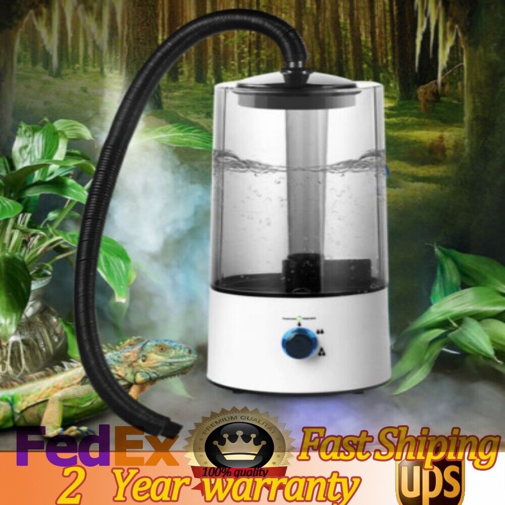 Reptile Terrarium Humidifier Fogger 4L Capacity Misting Machine with Hose I612