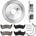 5 Lug Brake Disc Rotors with Ceramic Brake Pads H623