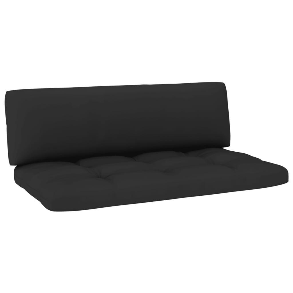 Black Pallet Sofa Cushions 2 pcs C3427
