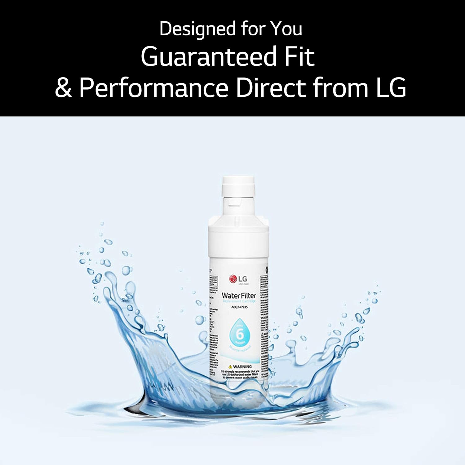 2 Pack White Replacement Refrigerator Water Filter R855658