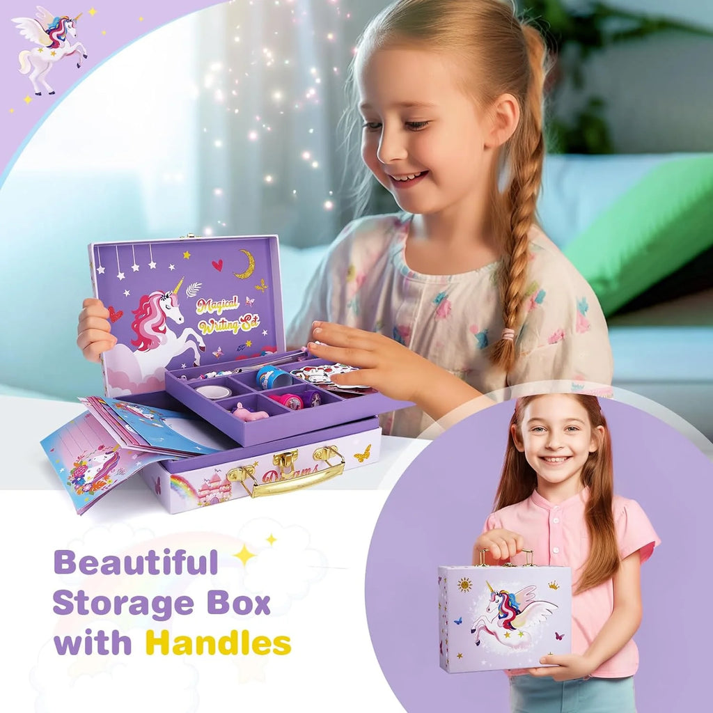 Unicorn Stationary Set with Storage Box C649017