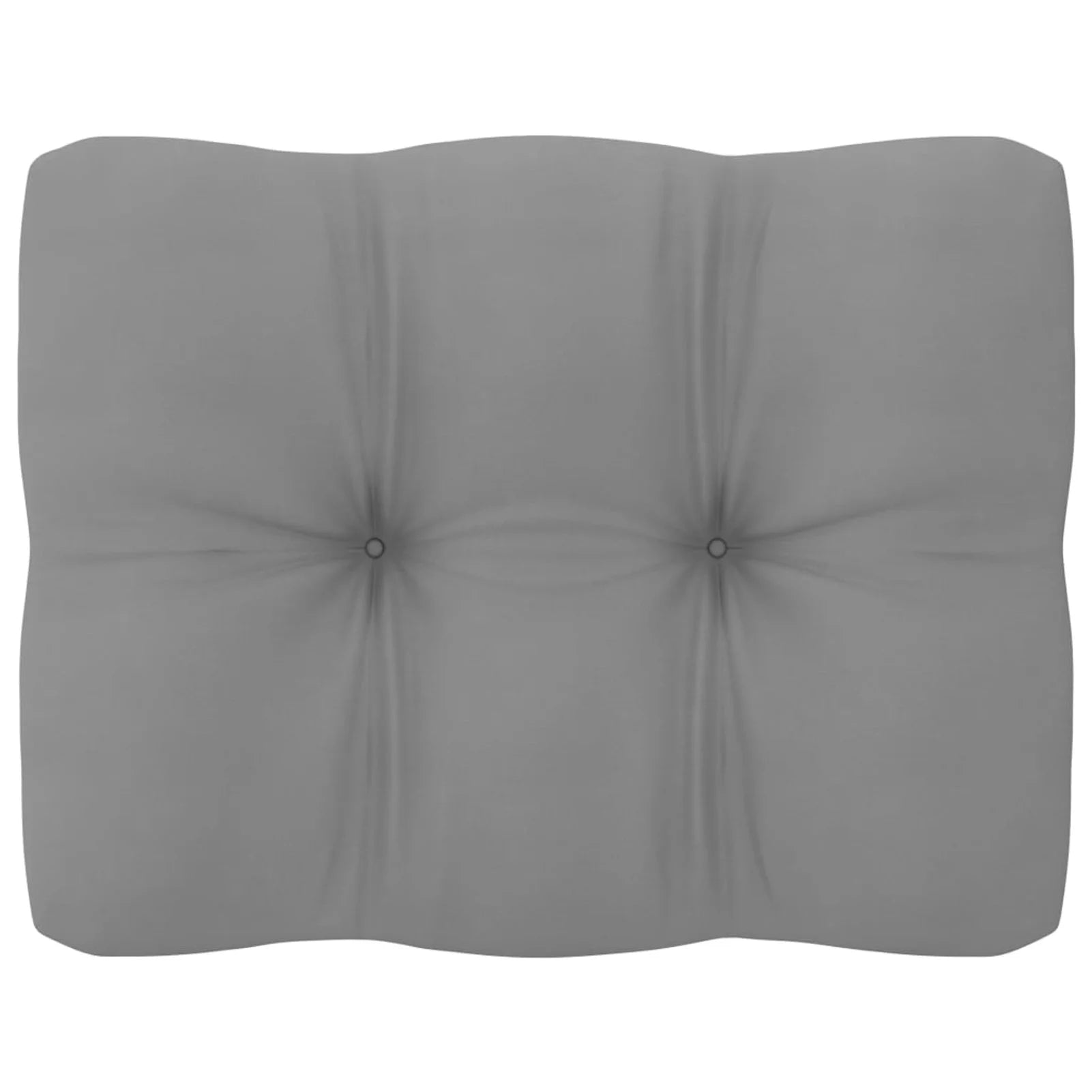 6 Piece Gray Cushioned Pinewood Outdoor Sectional Sofa Set R671