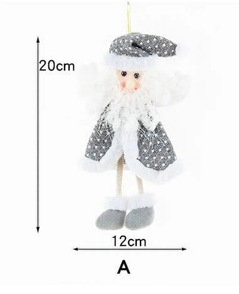 White Windbreaker Doll Hanging Decoration S684