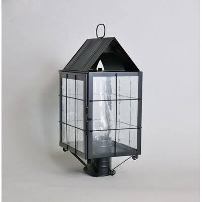 Flat Black 1-Light Lantern K89998