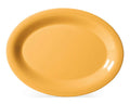 Mardi Gras Tropical Yellow 13 1/2 in Oval Platter B9064