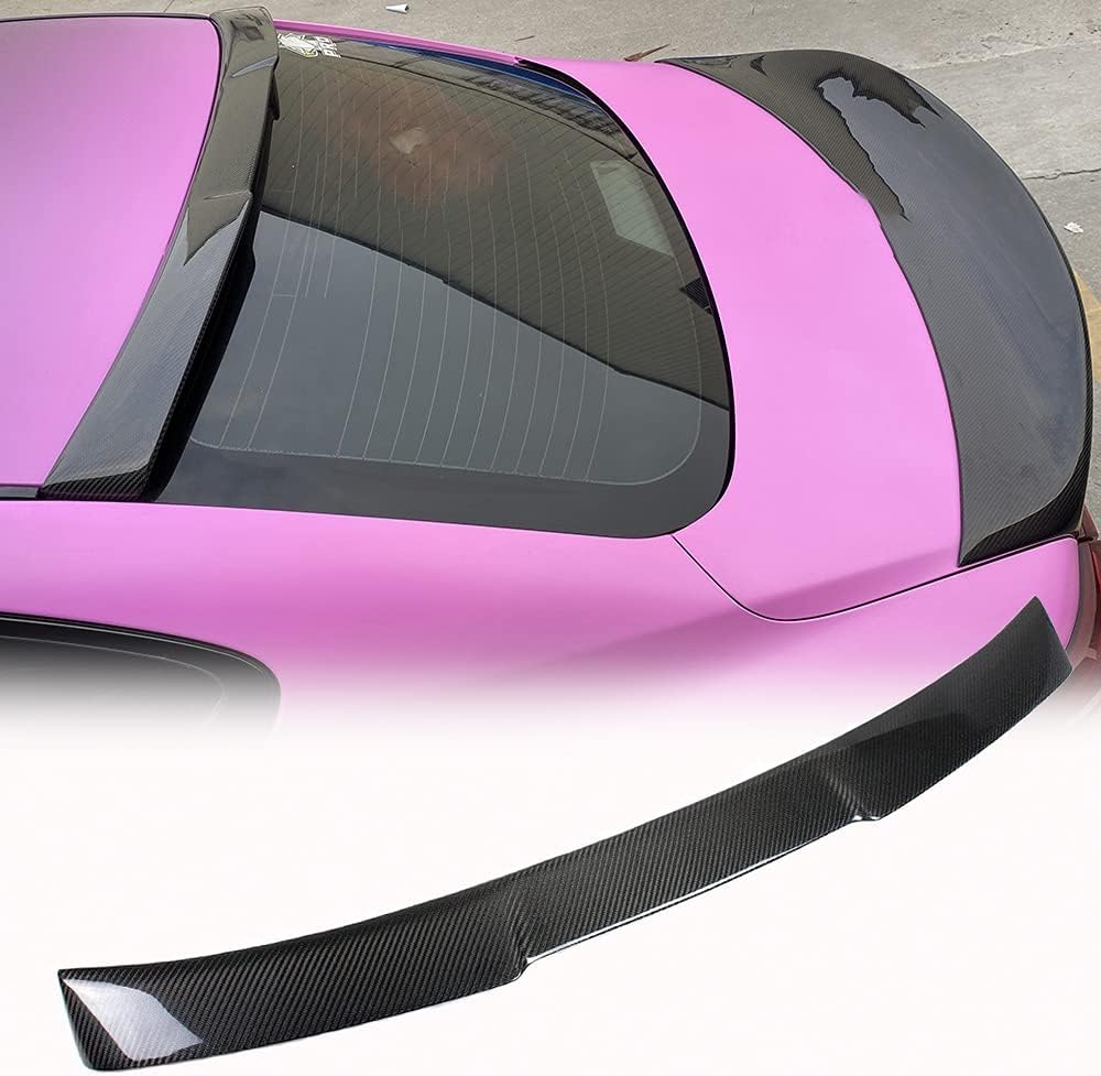 Rear Roof Window Spoiler Carbon Fiber Rear Top Spoiler Wing O3891