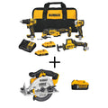 4-Tool Brushless Combo Kit with 6-1/2 in. Circular Saw and 5.0Ah Battery L764