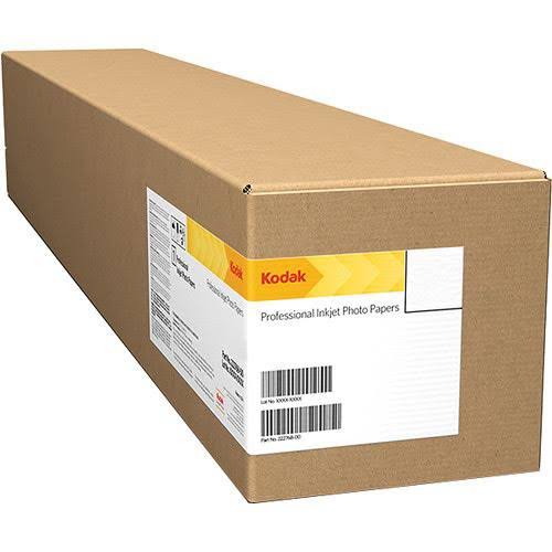 Kodak Professional Luster Inkjet Photo Paper, 255gsm, 10mil, 8x22x213& Roll, 2 Pack N546