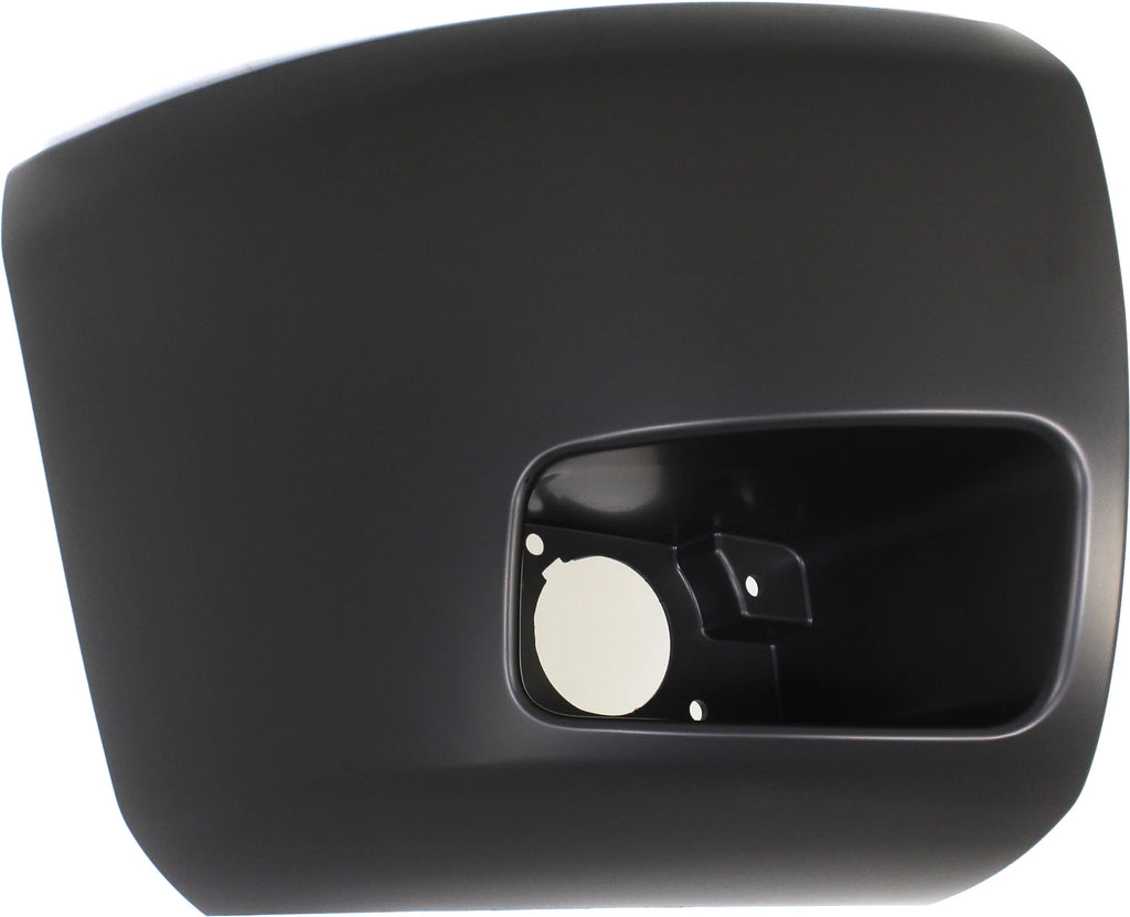 RH Primed Face Bar Cap with Fog Light Hole E37048