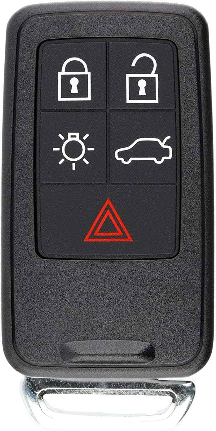 Keyless Entry Remote Control Car Key Fob Uncut Key Blade (Pack of 2) T26166