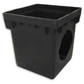 Black 12 x 12 in. Double Catch Basin H27335