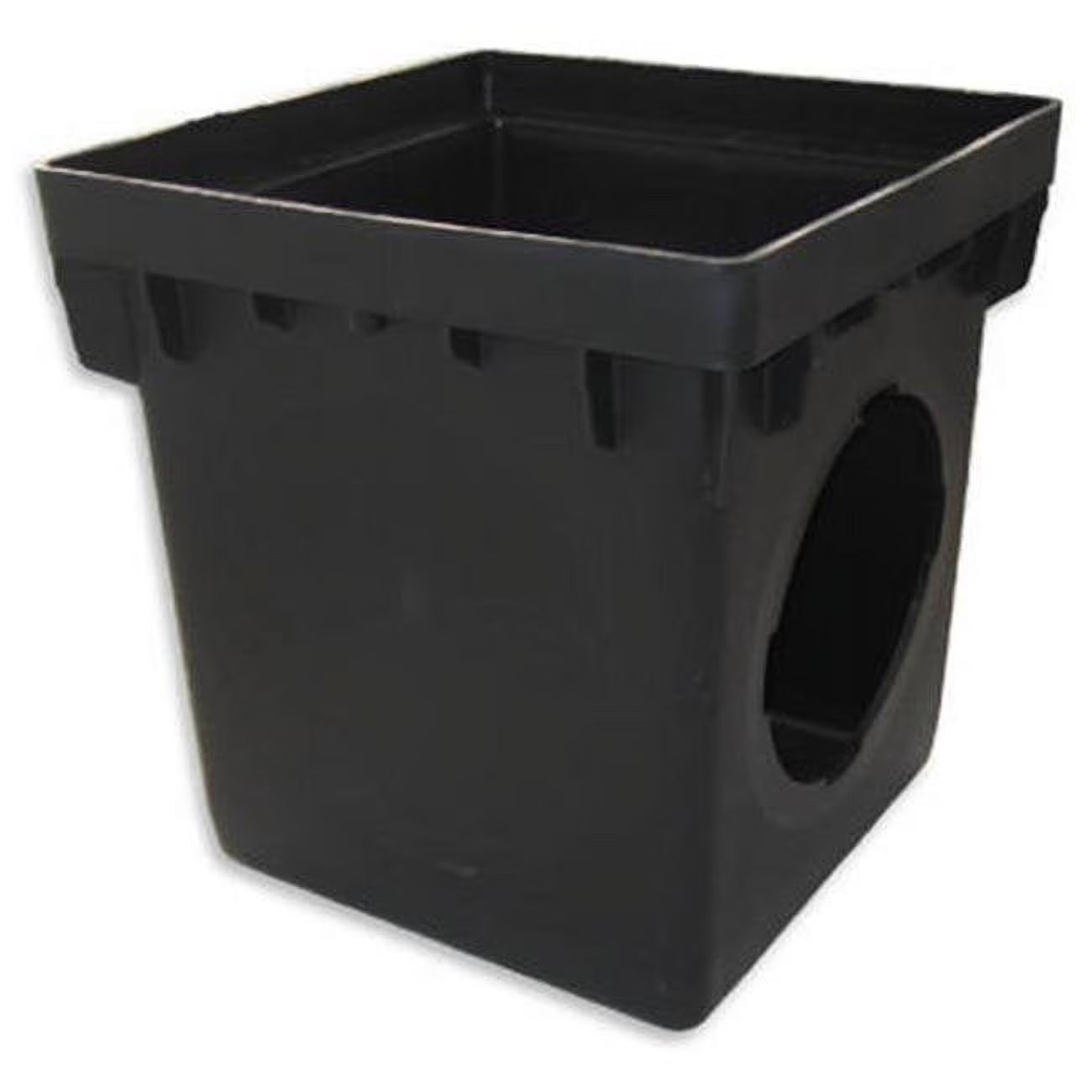 Black 12 x 12 in. Double Catch Basin H27335