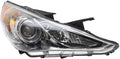 Headlight Assembly Passenger Side Chrome Bezel S12270