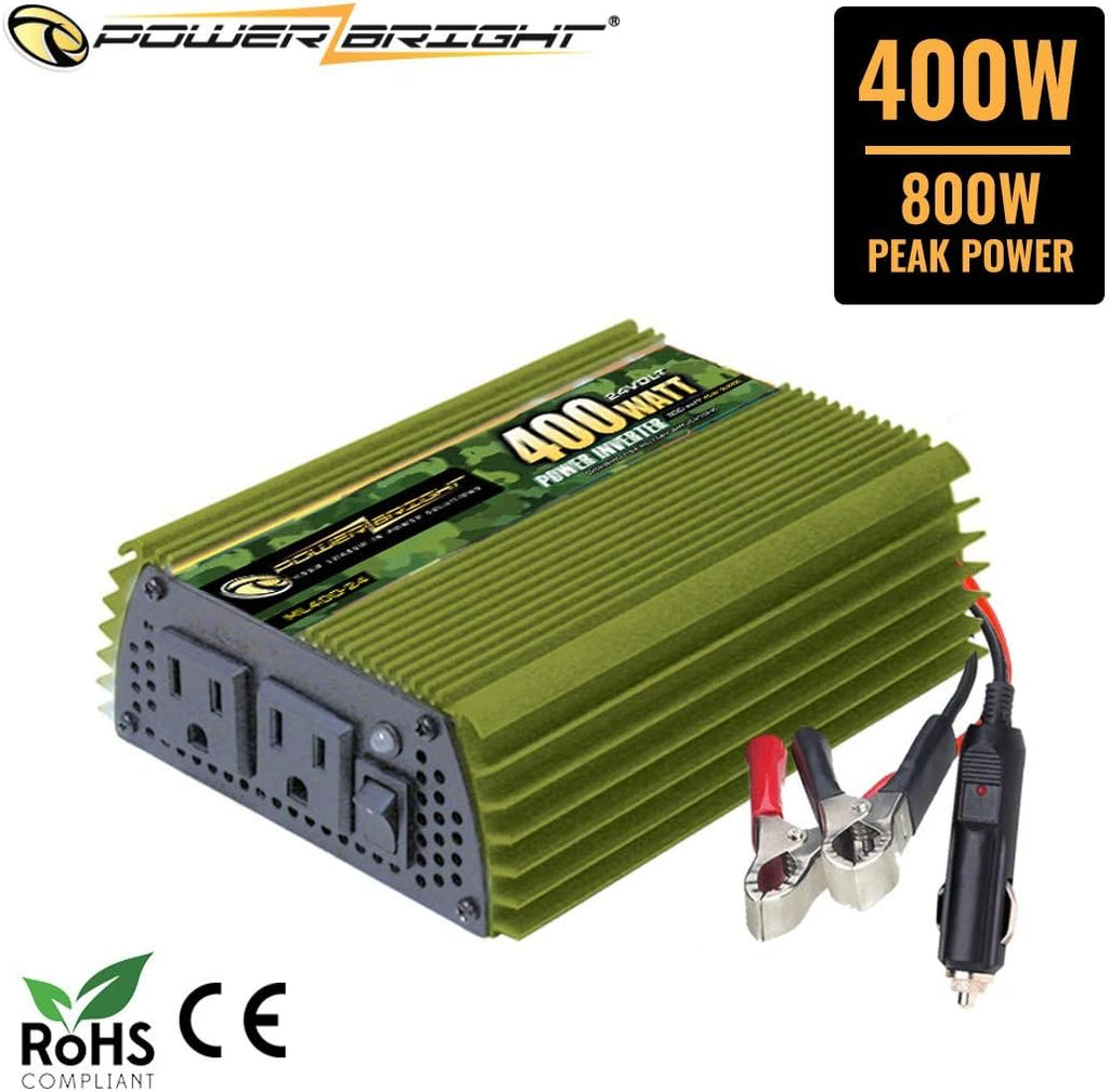 2300 Watt 24V Power Inverter with Dual 110V AC Outlets O3731