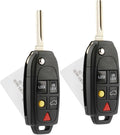 Set of 2 Keyless Entry Remote Flip Key Fob I74584
