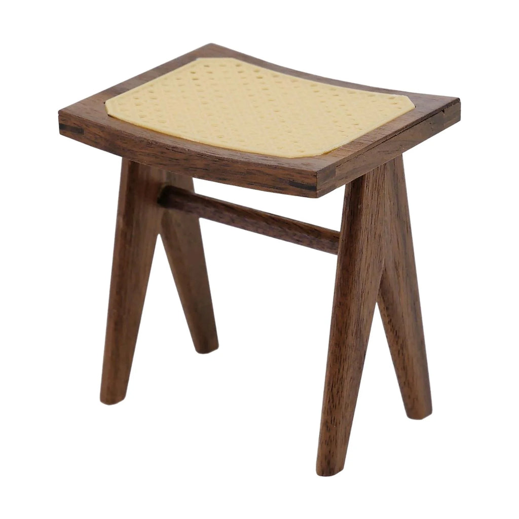 Black Walnut Dollhouse Miniature Dining Chairs J821