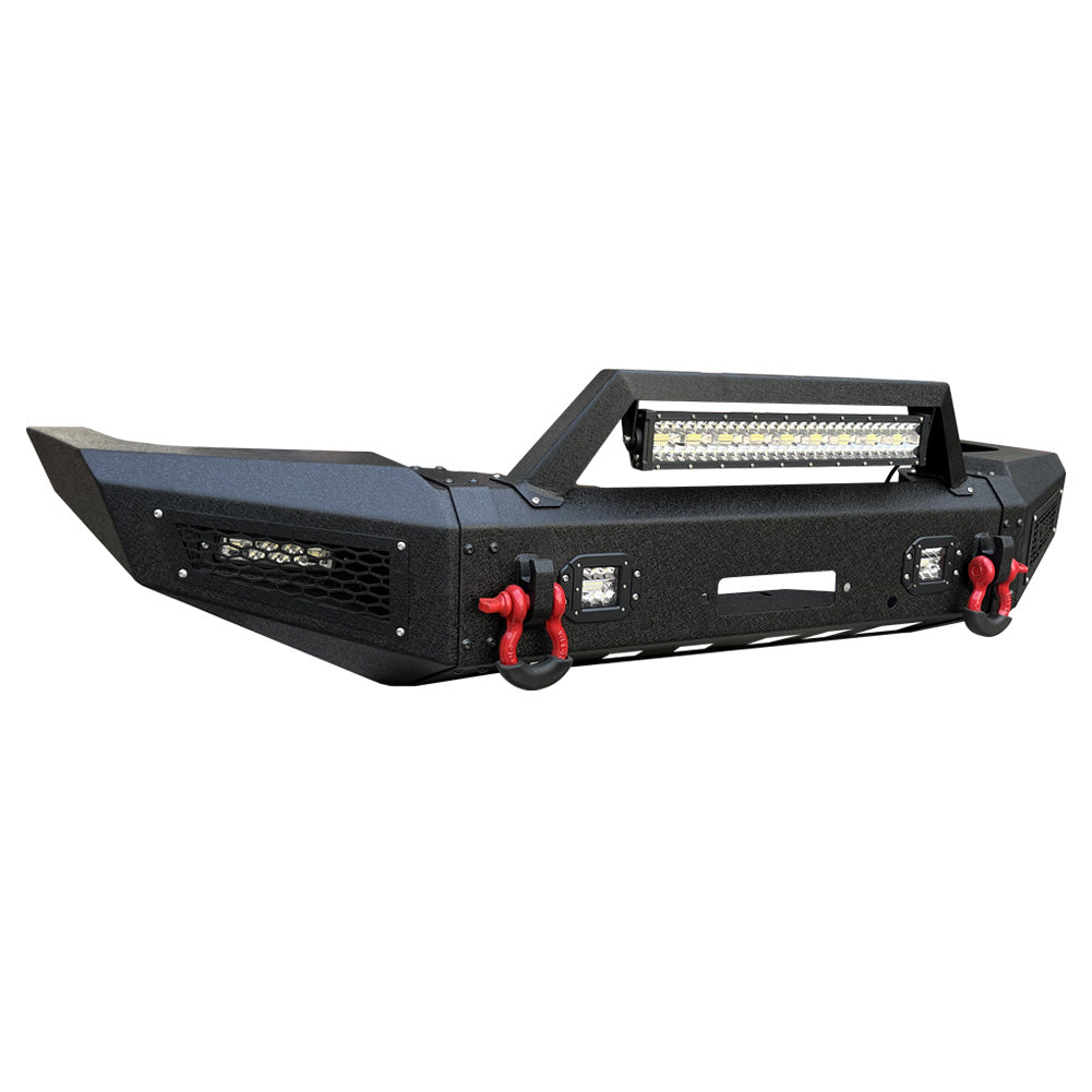 Front Rear Bumpers For 1998-2003 Dodge Durango with Winch Seat R1244
