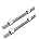 Linear Rail Slide Shaft Rod Guide Kit for 16mm Slotted Bearings T39651