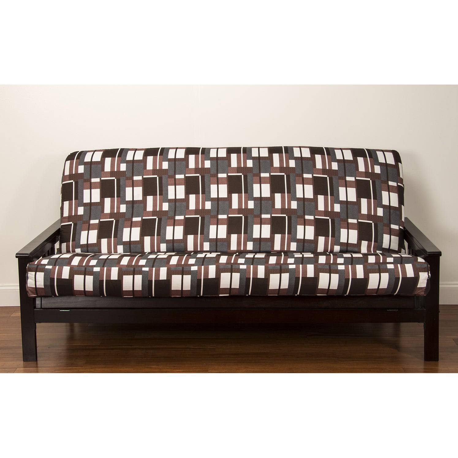 Queen Plaid Futon Cover V232736
