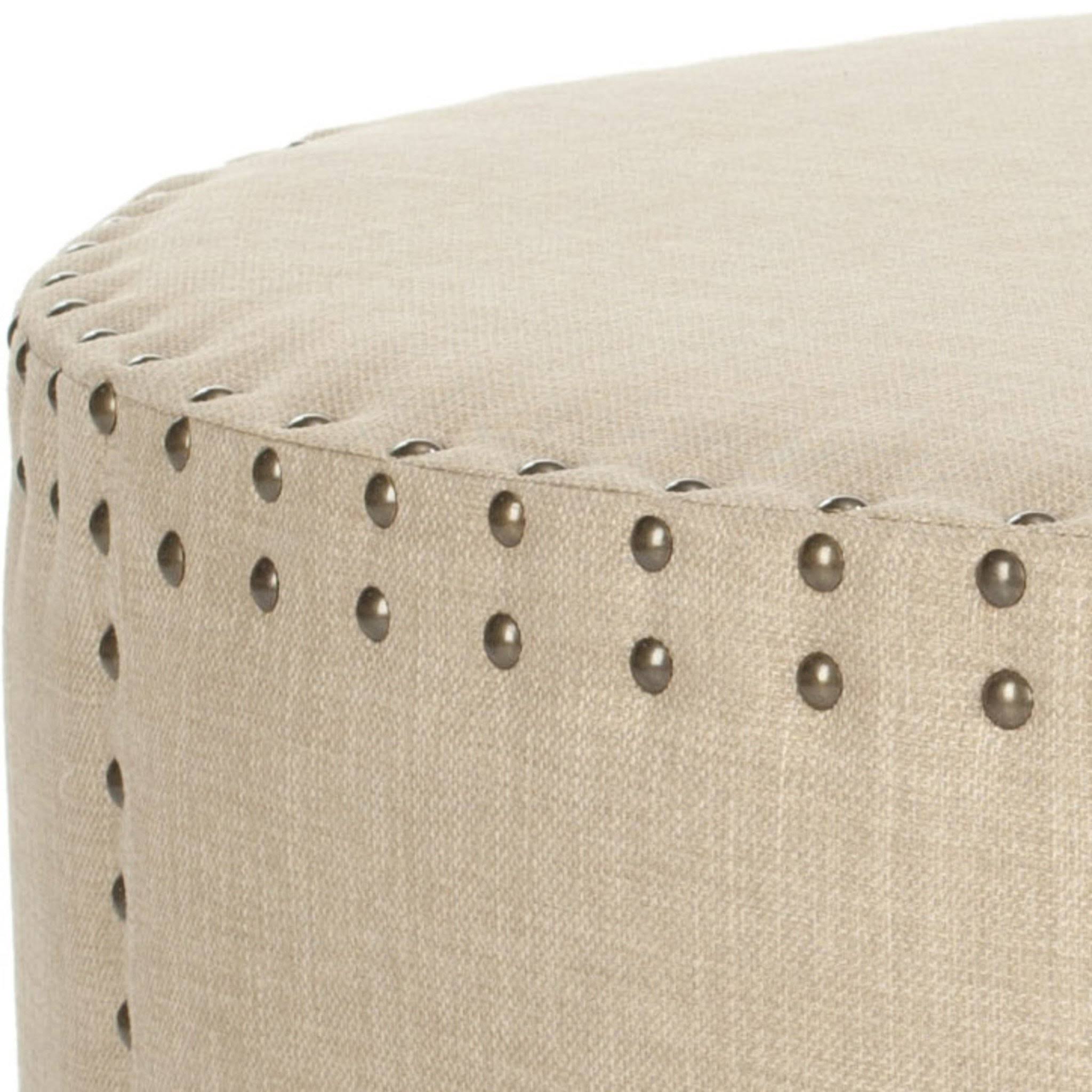 Beige Ottoman X29629