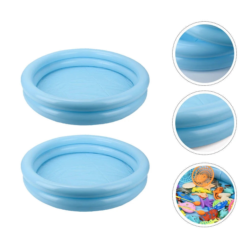 Inflatable Sand Trays, 2Pcs Portable Moldable Play Sand Trays T130
