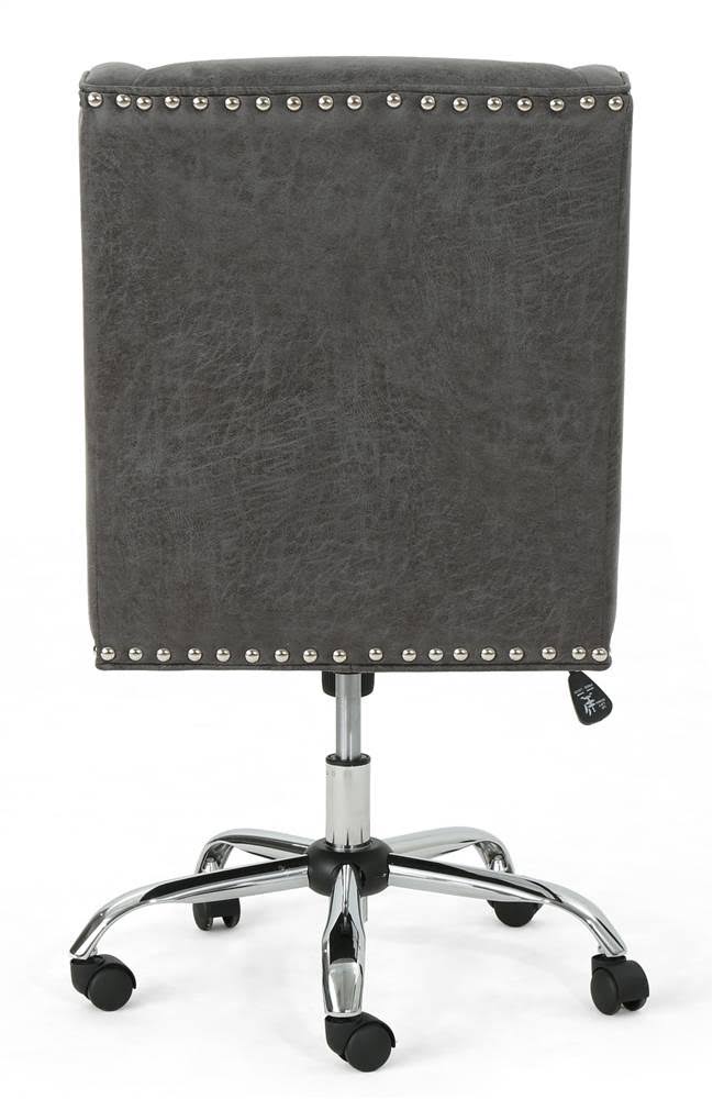 Slate Microfiber Desk Chair M2730