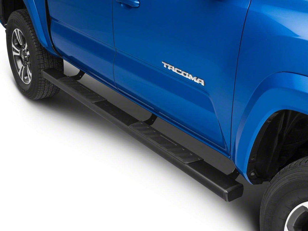 Black Steel Side Step Bars M2788