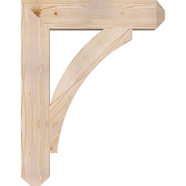 Douglas Fir Thorton Craftsman Smooth Bracket T5395