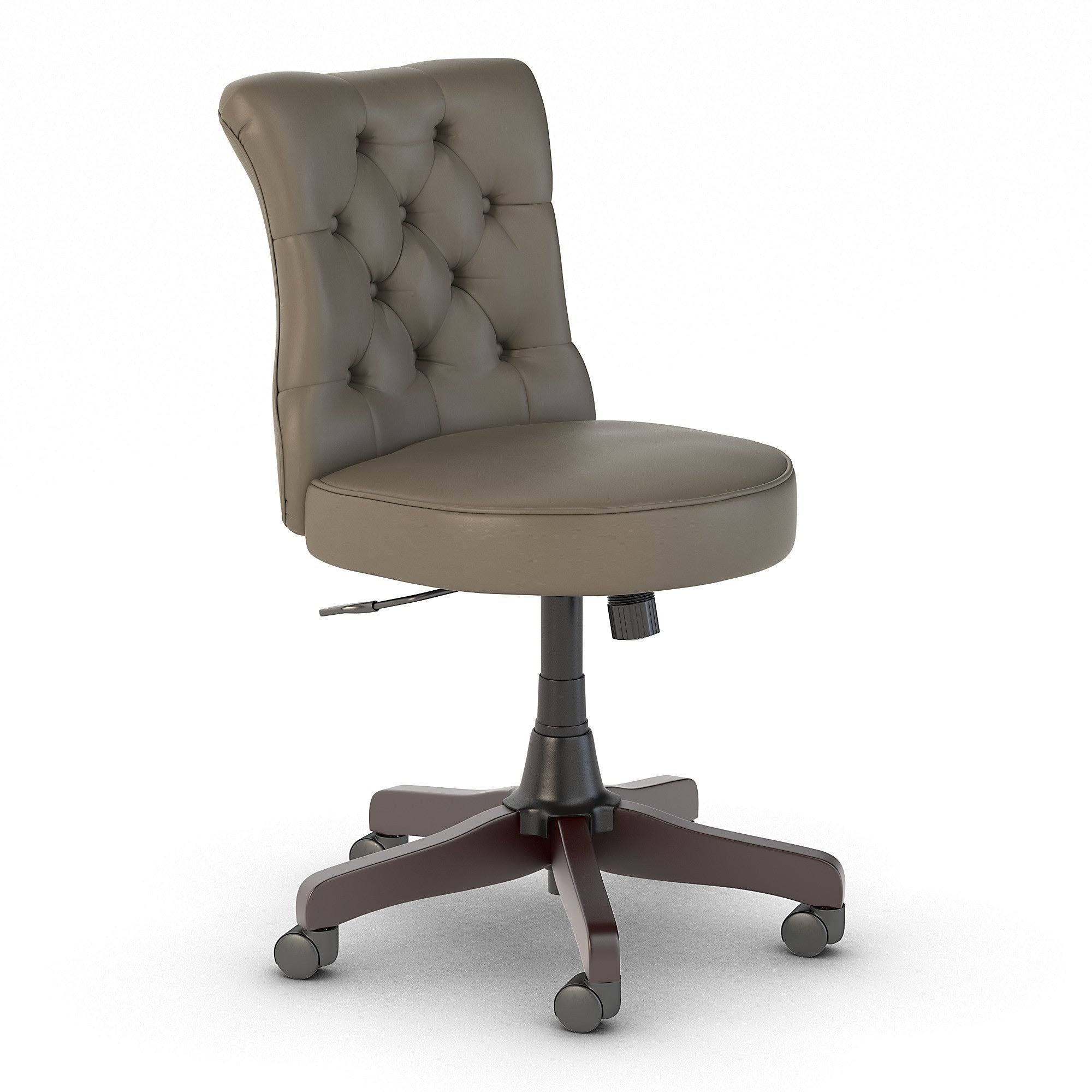 Cream Fabric Tufted Office Chair M96531