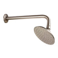 Brushed Nickel 5-1/4-Inch Shower Head with Shower Arm Q667008