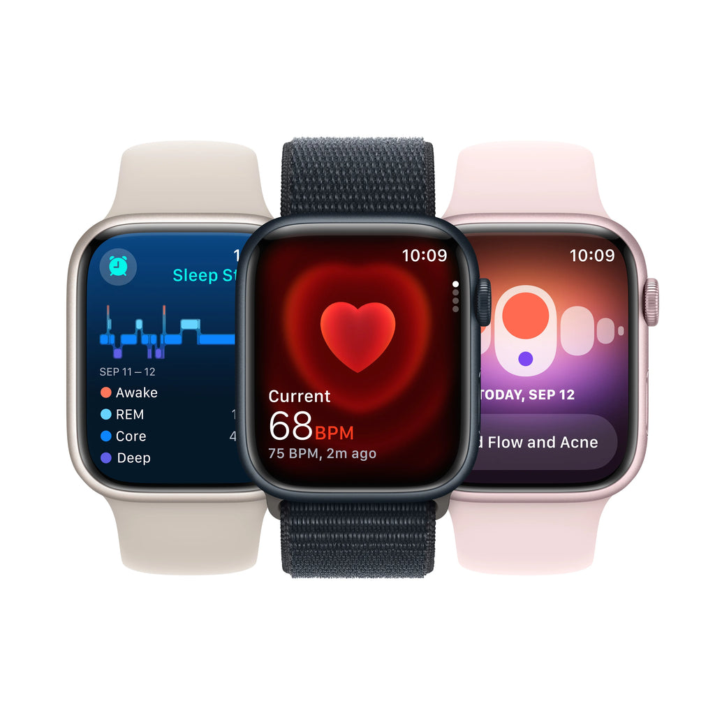 Silver Aluminum Case 45mm Sport Band Fitness Tracker E813