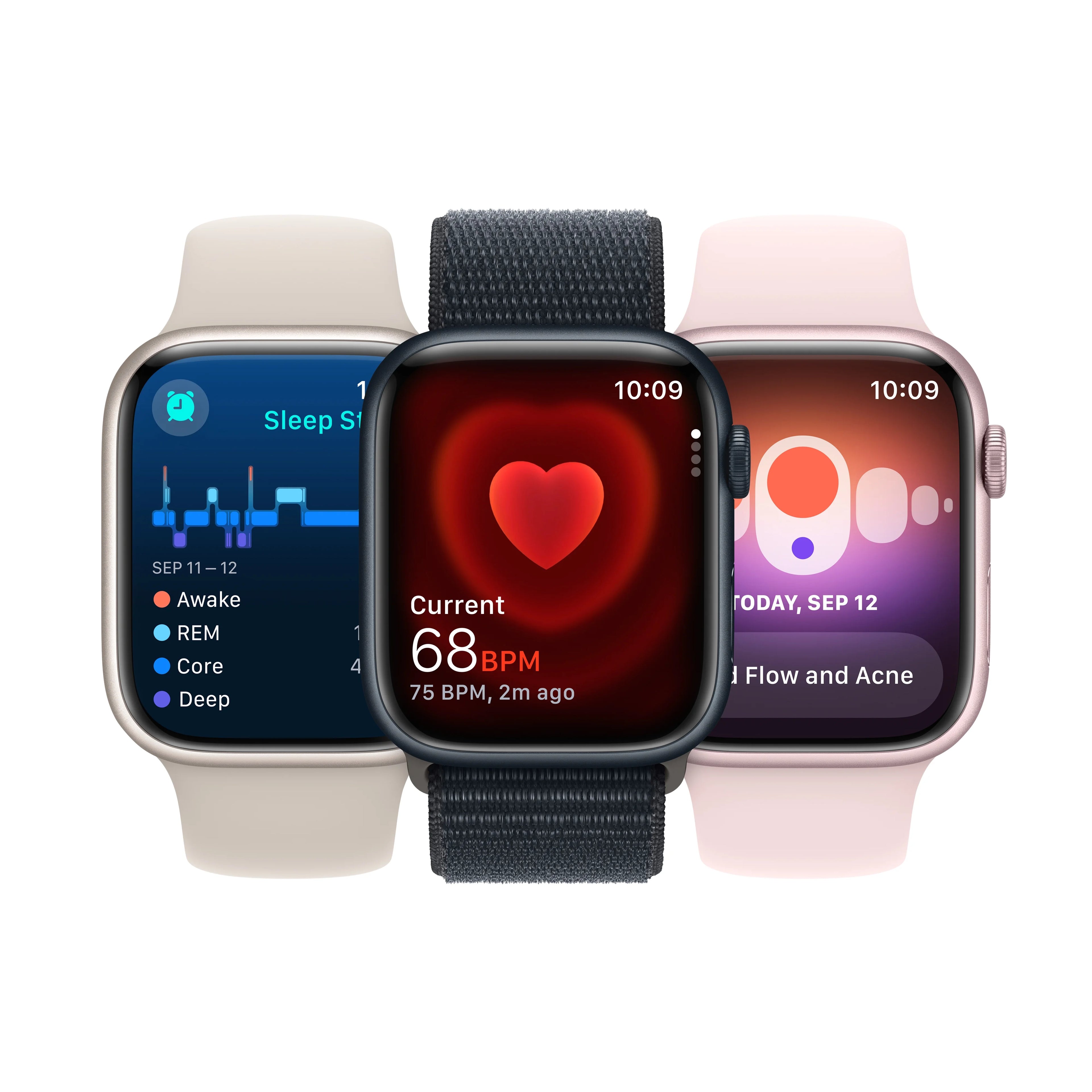Silver Aluminum Case 45mm Sport Band Fitness Tracker E813