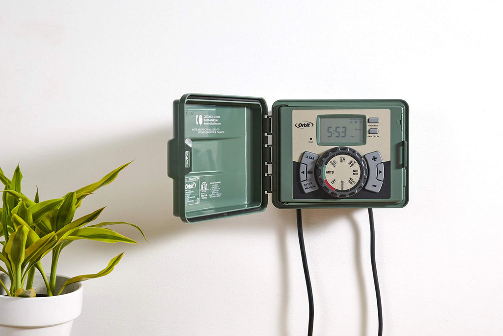12-Station Indoor/Outdoor Sprinkler Timer D645