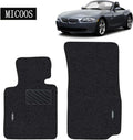 Black All Weather Waterproof Floor Mat Set Pack of 2 E326185