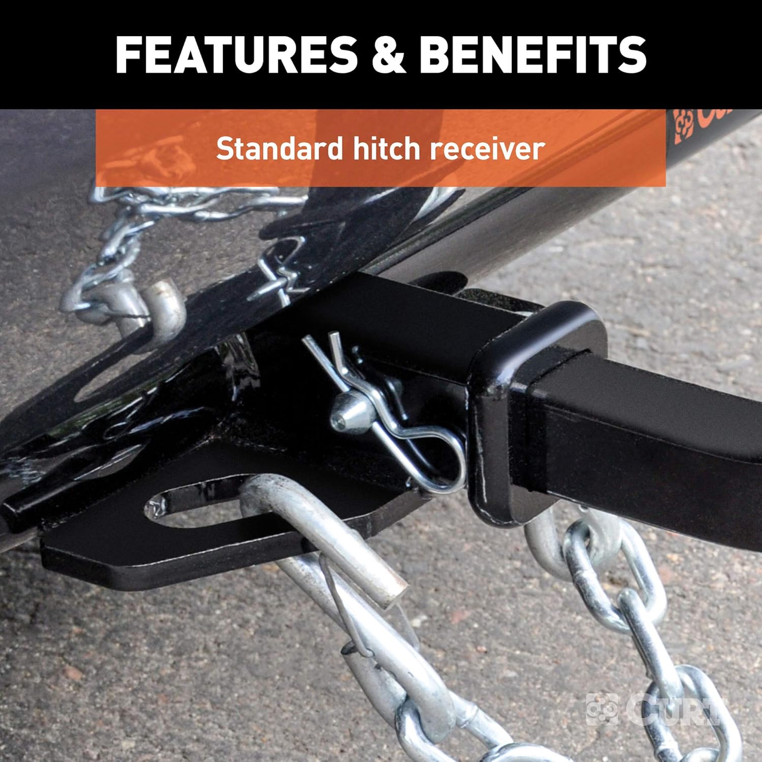 Class 1 Trailer Hitch, 1-1/4-Inch Receiver L7270