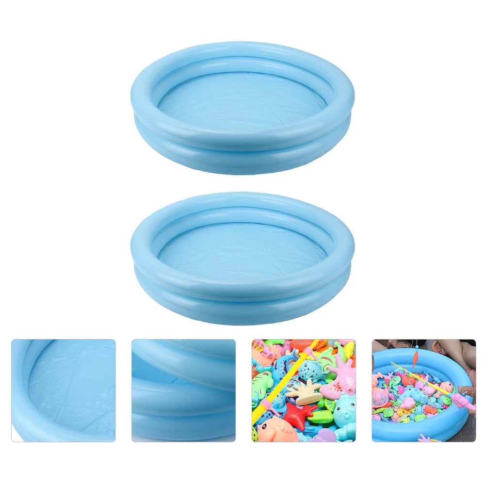 Inflatable Sand Trays, 2Pcs Portable Moldable Play Sand Trays T130