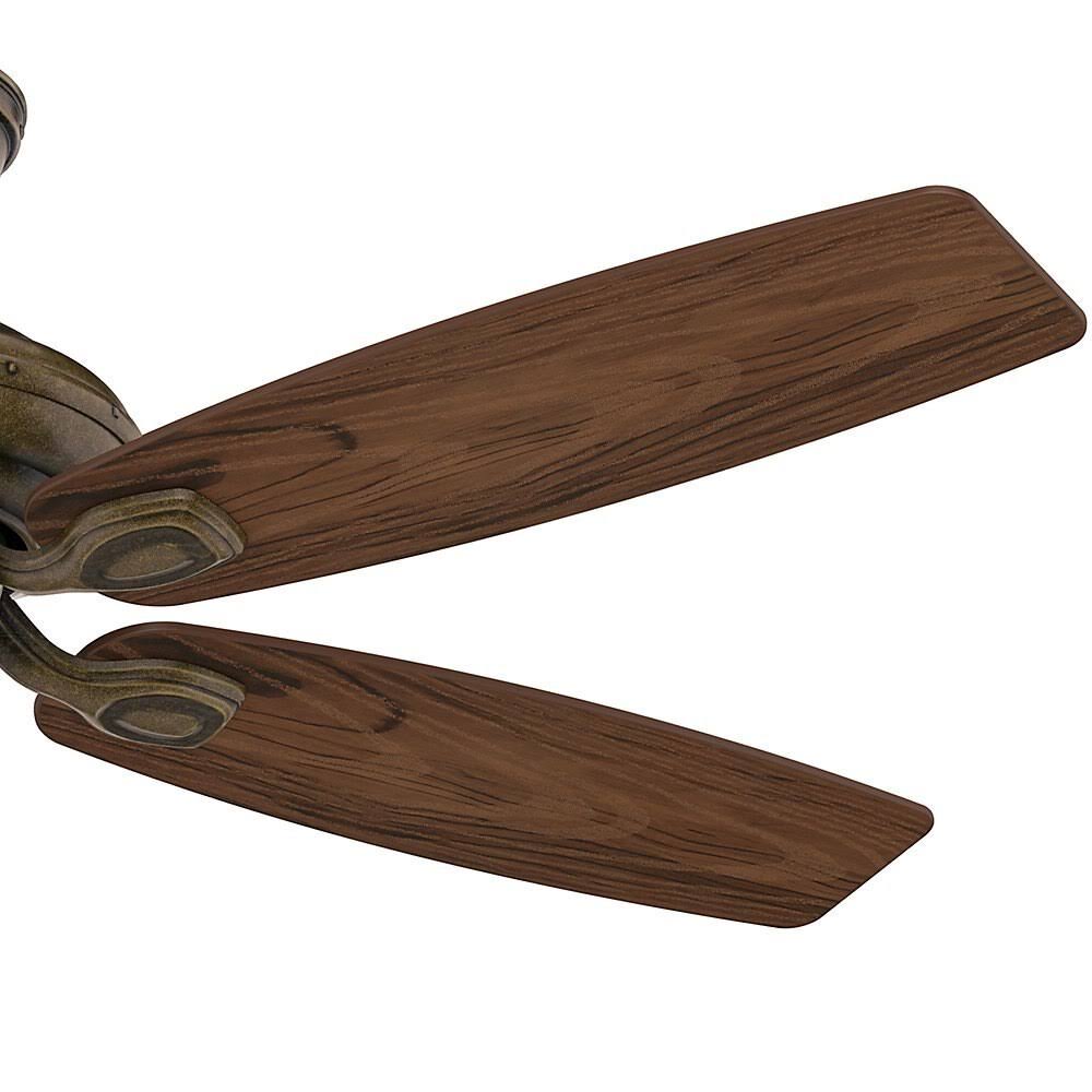 52x22 Ceiling Fan with Black Mahogany Blades Z895