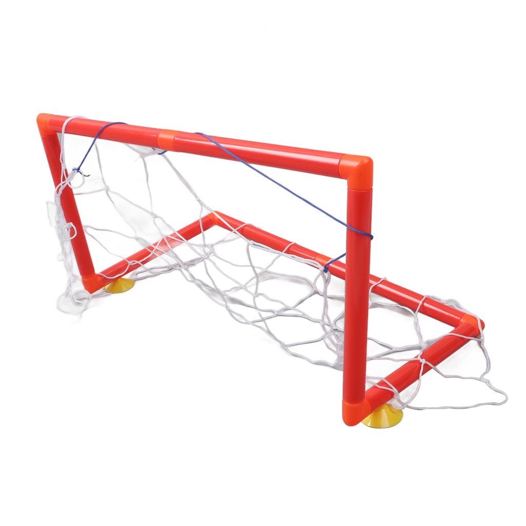 Kids Hover Soccer Ball Toy LED Light 2 Net Indoor Air Floating Football Z3450