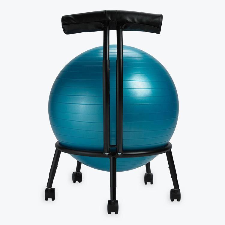 Black Yoga Balance Ball Chair Q1094