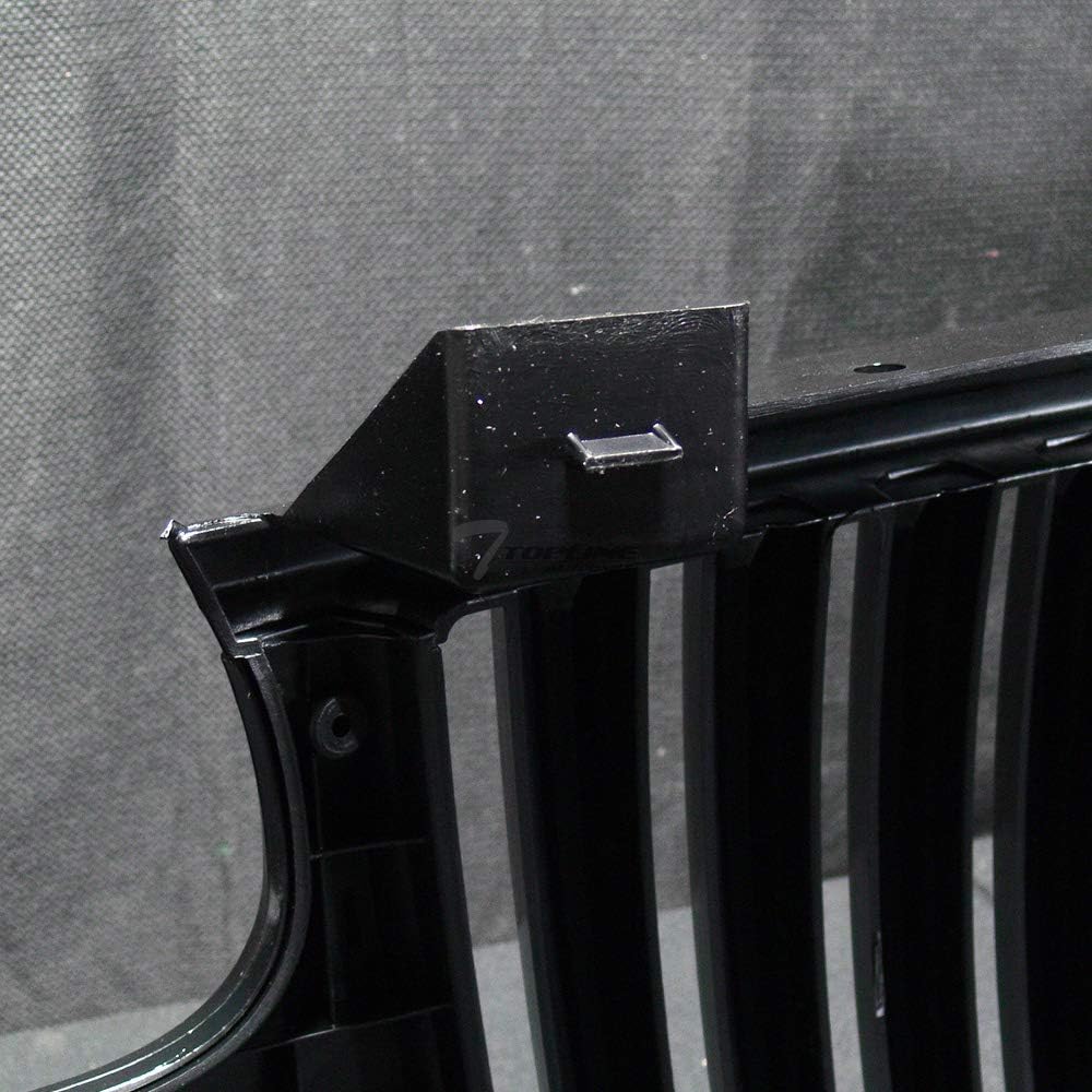 Glossy Black Vertical Front Grille F613