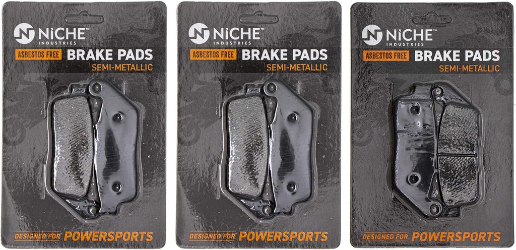 Brake Pad Set Semi-Metallic Pack of 2 P907