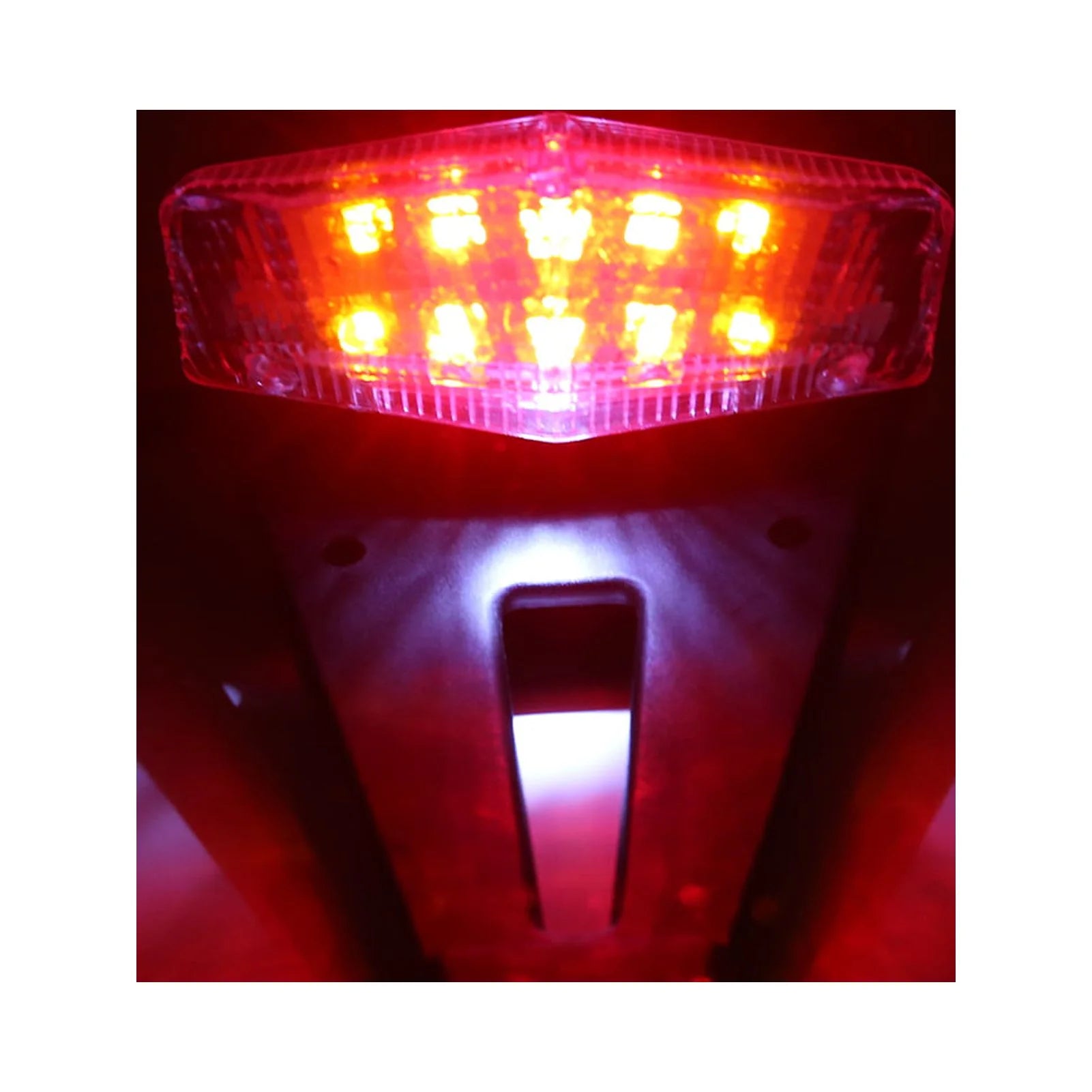 Rear Mount LED Tail Light Brake Lamp for Motorcycle Dirt Bike E870