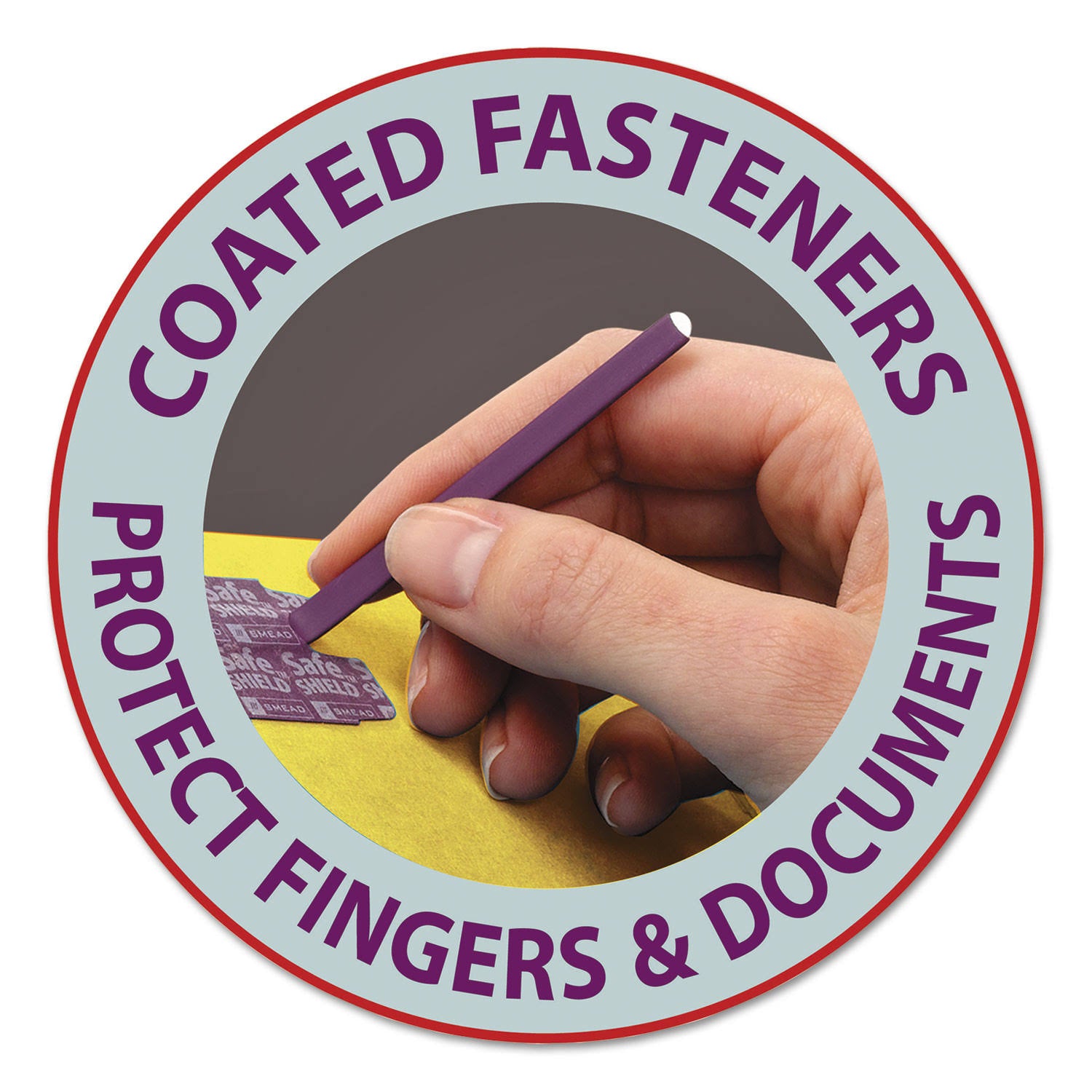 Yellow Legal Classification Folders with Fasteners E2472