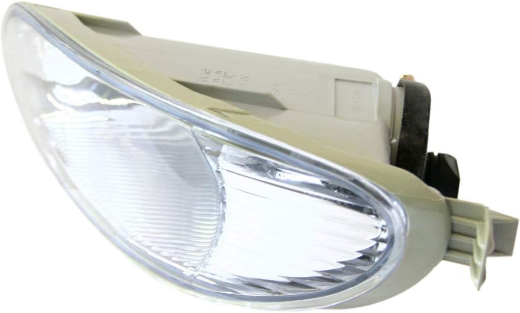 Fog Light Assembly Driver Side with Bulbs Pack of 2 X6411