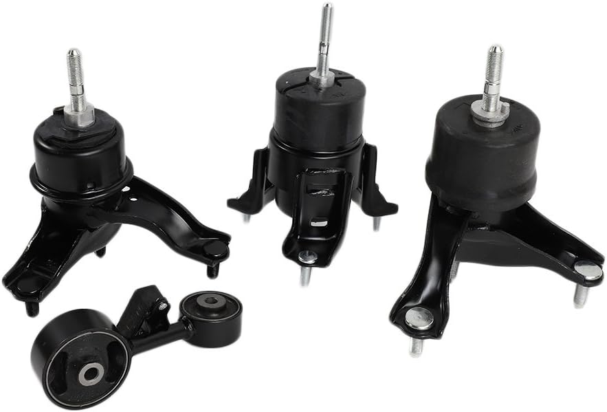 4 PCS Engine Motor Trans Mount Kit Compatible with 02-06 Camry 2.4L U128489